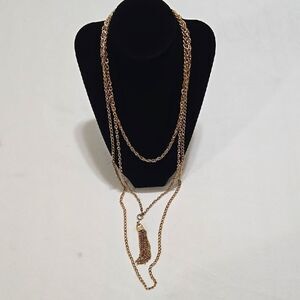 Vintage Gold Chain Necklace